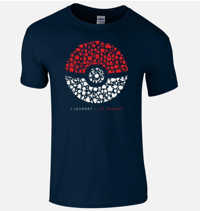 Death Star Pokeball T Shirt Pokemon Star Wars Inspired Funny Men Top Father day