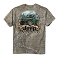 Jeep - Camo Wrangler Mountain T-Shirt