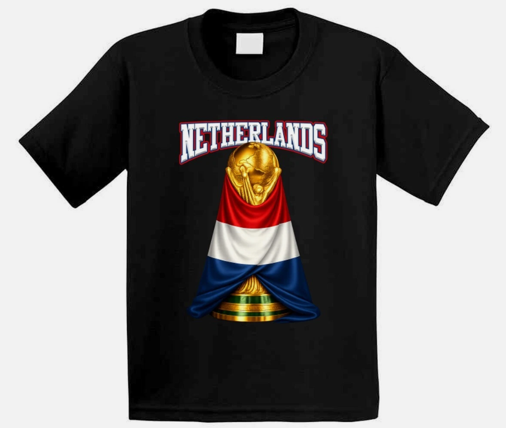 Netherlands World Cup Soccer Fan T Shirt