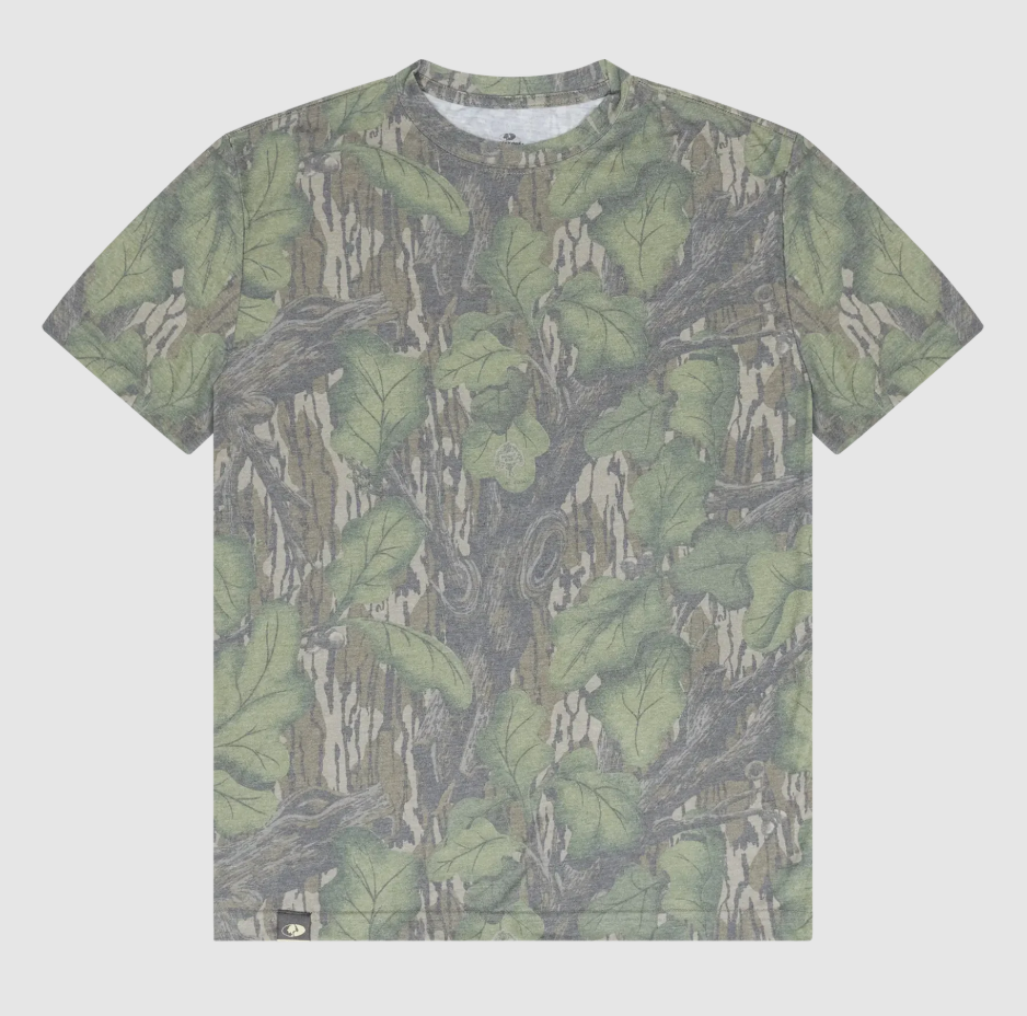 Mossy Oak Washed Out Camo Tee - FULL FOLIAGE
