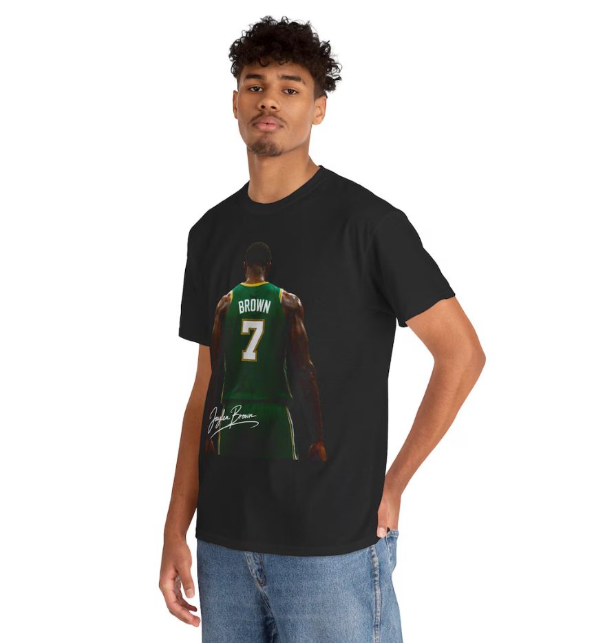 Jaylen Brown Boston Tee Graphic Basketball Player Shirt
