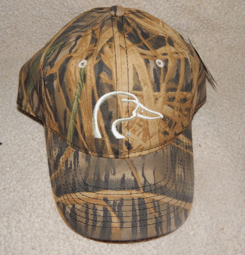 Ducks Unlimited DU Baseball Cap Adjustable Buckle Back Camo Camouflage Mossy Oak