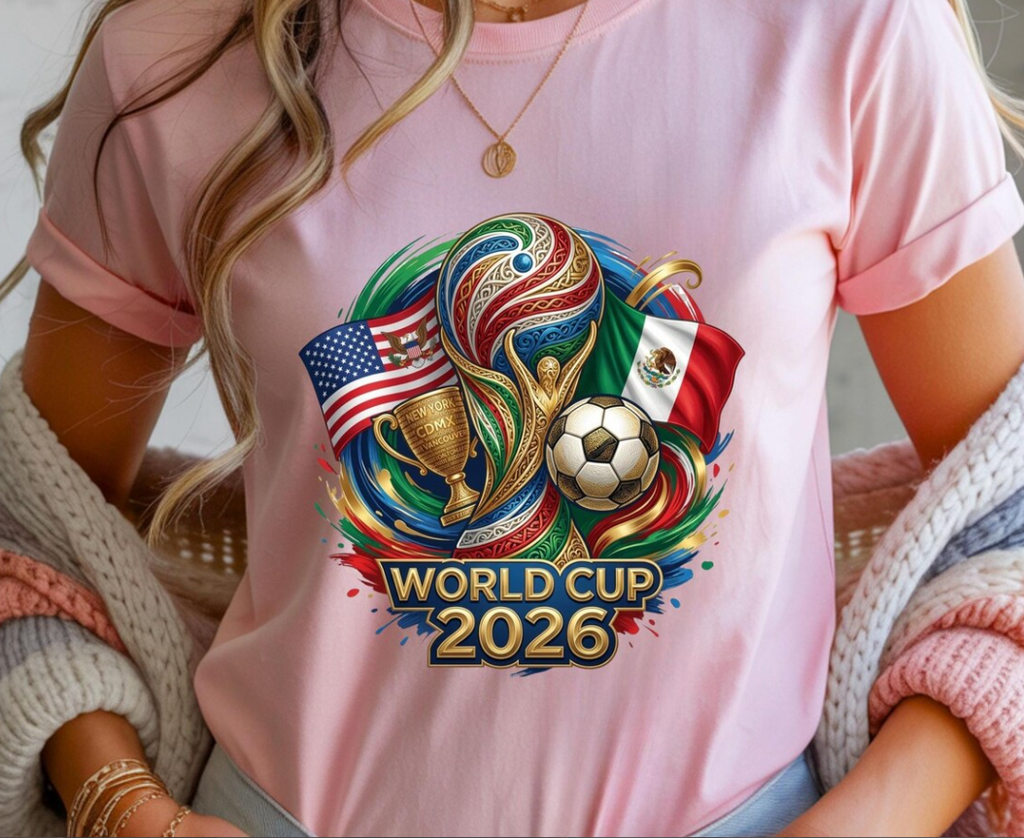 World Cup 2026 Shirt, USA Mexico Canada Soccer Graphic Tee, Football Fan Gift,