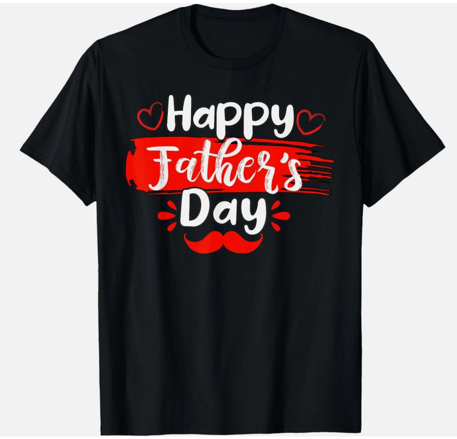 Happy Father's Day 2026 Shirt for Men Fathers Day T-Shirt