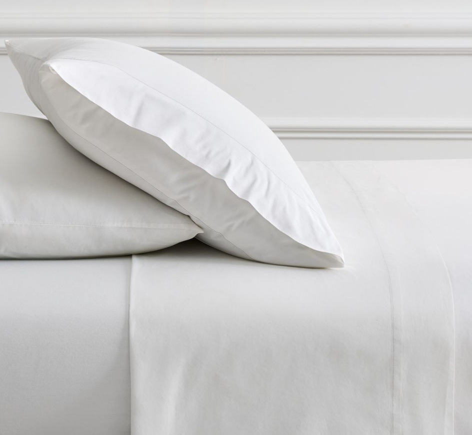 Organic Washed Cotton Percale Sheet Set