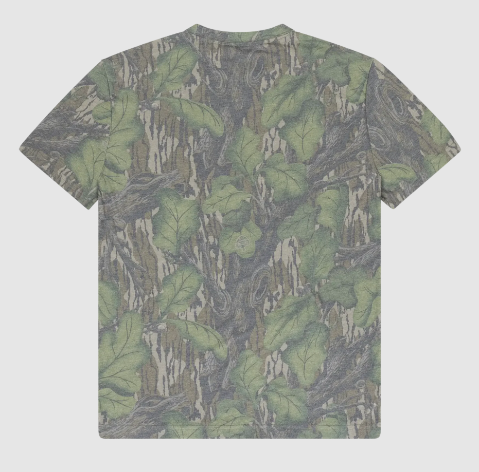 Mossy Oak Washed Out Camo Tee - FULL FOLIAGE