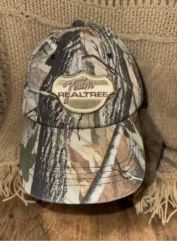 Team Realtree Camouflage Baseball Cap Hat One Size Adjustable GUC