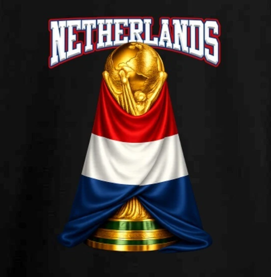 Netherlands World Cup Soccer Fan T Shirt