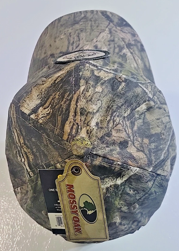mossy oak mens baseball hunting hat cap camo adult adjustable snap back nwt