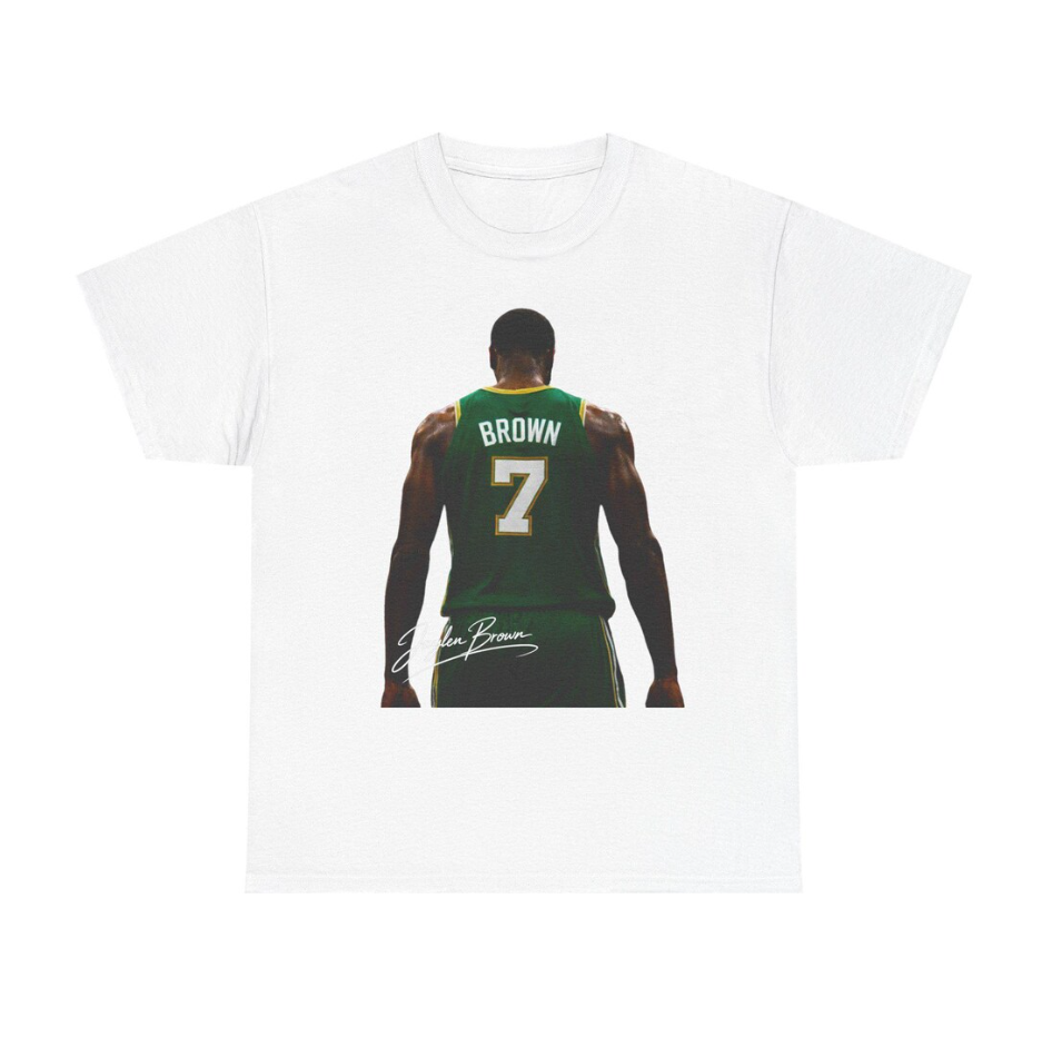 Jaylen Brown Boston Tee Graphic Basketball Player Shirt