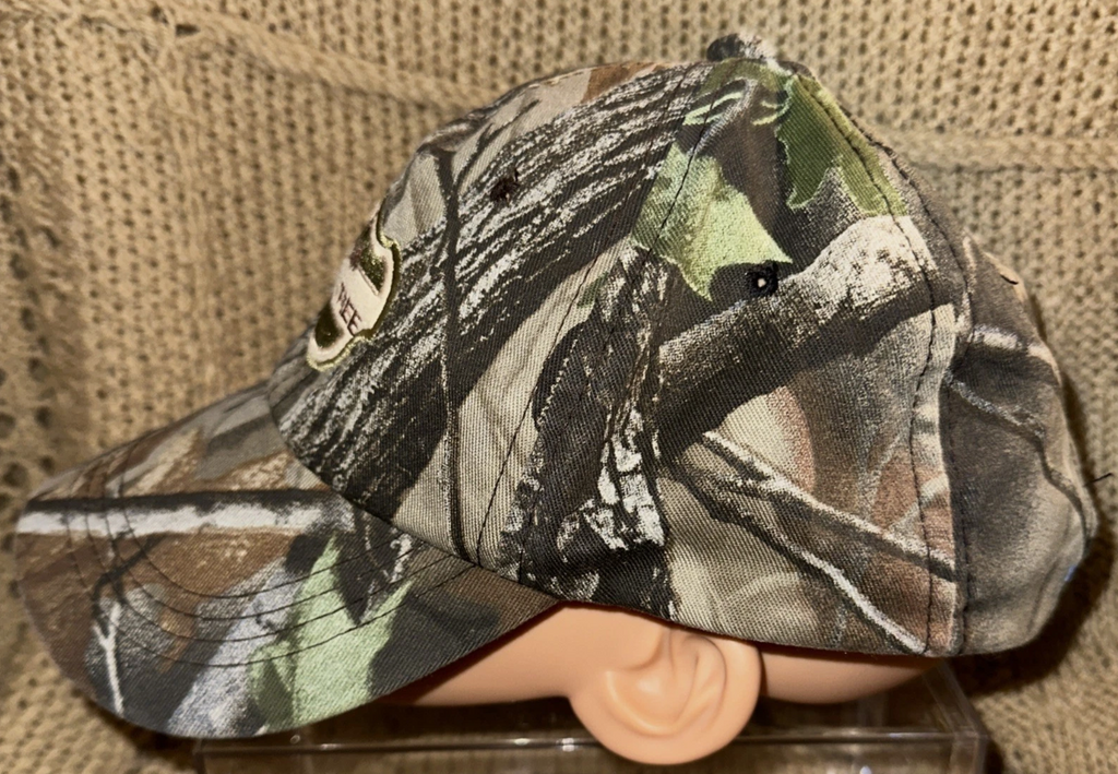 Team Realtree Camouflage Baseball Cap Hat One Size Adjustable GUC