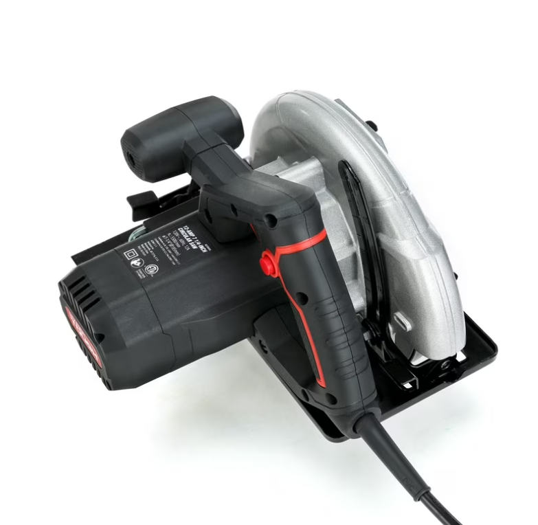 Hyper Tough 12 Amp 7-1/4 Inch Corded Circular Saw with Steel Shoe and Adjustable Bevel