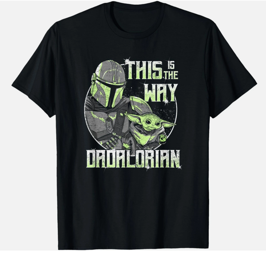 Star Wars: The Mandalorian Father's Day The Way Dad Retro T-Shirt