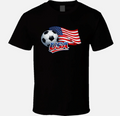 Usa World Cup Soccer Fan T Shirt