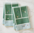 Embroidered Tennis Tea Towel (Set of 2)