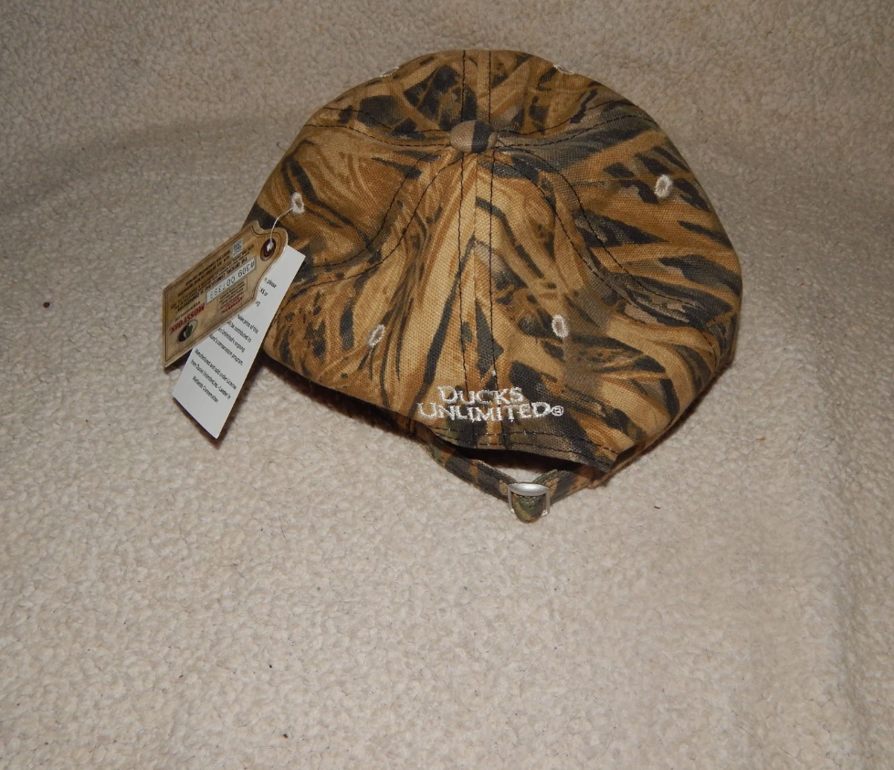 Ducks Unlimited DU Baseball Cap Adjustable Buckle Back Camo Camouflage Mossy Oak