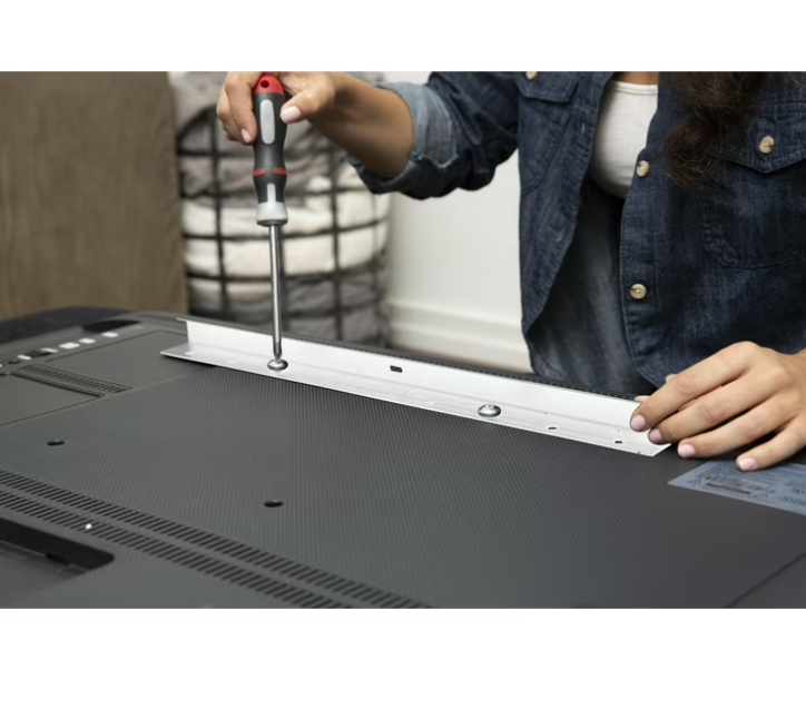 Hangman No Stud TV Hanger 2655 - Fits Screens 26" - 55" - Holds 80 lbs - No Stud, No Drills, No Anchors Required