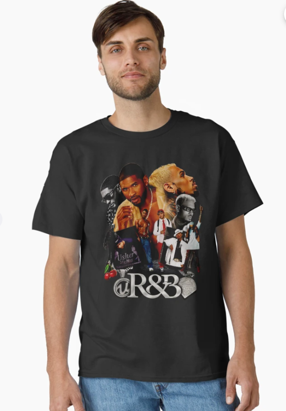 Usher Raymond and Chris Brown Tour 2026, R&B Tour Chris Brown Usher Raymond Classic T-Shirt