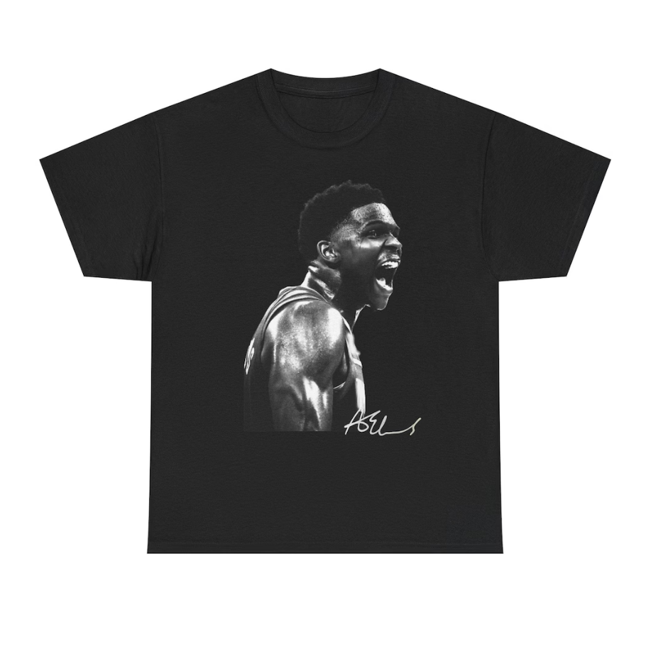 Anthony Edwards Minnesota T Shirt Autograph Edition