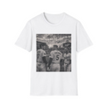 Los Angeles Dodgers Baseball Players Photo T-Shirt Team Portrait Square Print Shohei Ohtani, Mookie Betts, Freddie Freeman Shirt