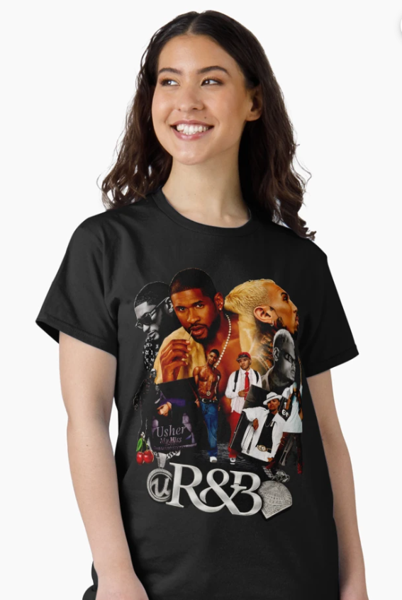 Usher Raymond and Chris Brown Tour 2026, R&B Tour Chris Brown Usher Raymond Classic T-Shirt