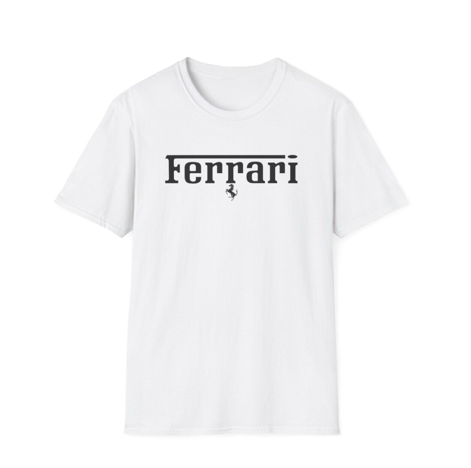 Ferrari Softstyle T-Shirt: Motorsport Apparel, Car Lover Gift