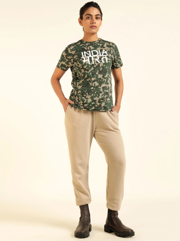 Motherland India-Bharat Camo T-Shirt – Unisex Regular Fit
