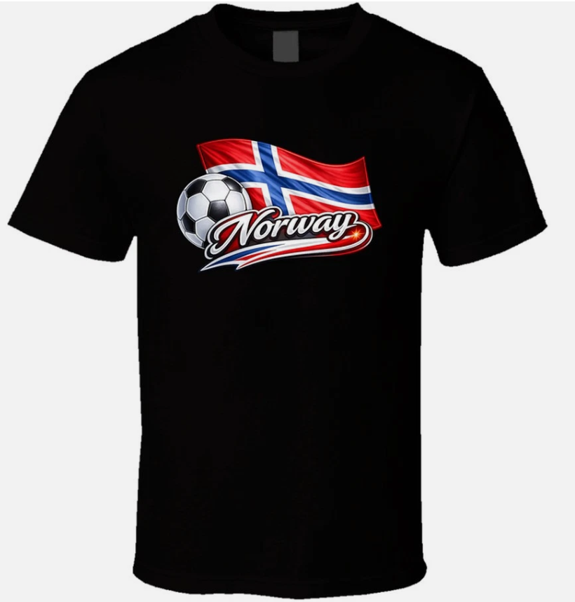Norway Soccer Fan T Shirt