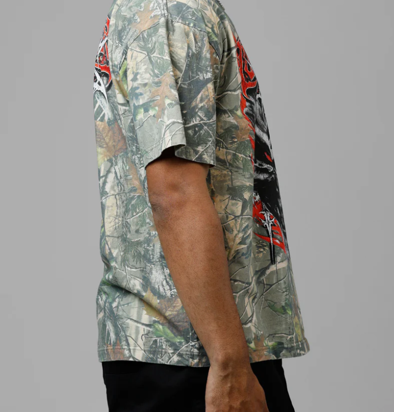 Tribal Skull Camo T-Shirt
