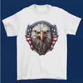 American Eagle T shirt American Flag Patriot Veterans Day Independence Day v3