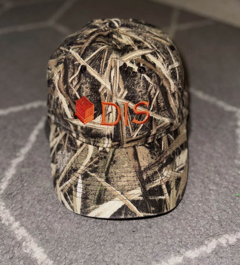 DIS Company Toronto Ontario Canada Camo Camouflage Outdoors Hunting Hat Cap