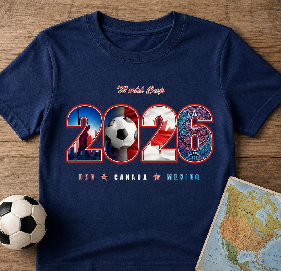 Road to Glory 2026 Soccer Trophy Design, Football Fan Art, Sports Shirt Sublimation File (Copy)