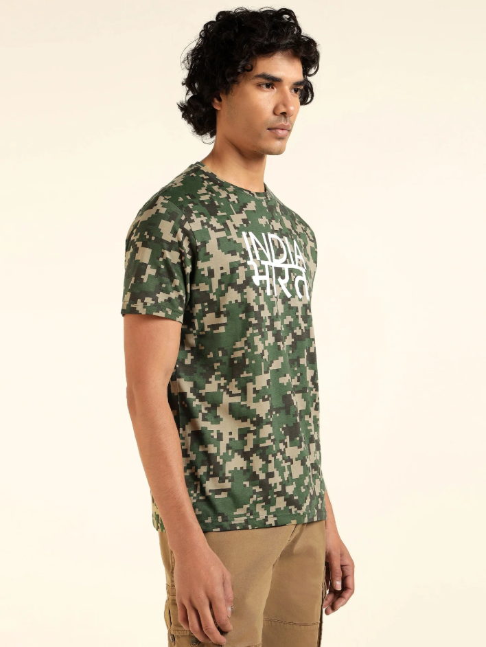 Motherland India-Bharat Camo T-Shirt – Unisex Regular Fit