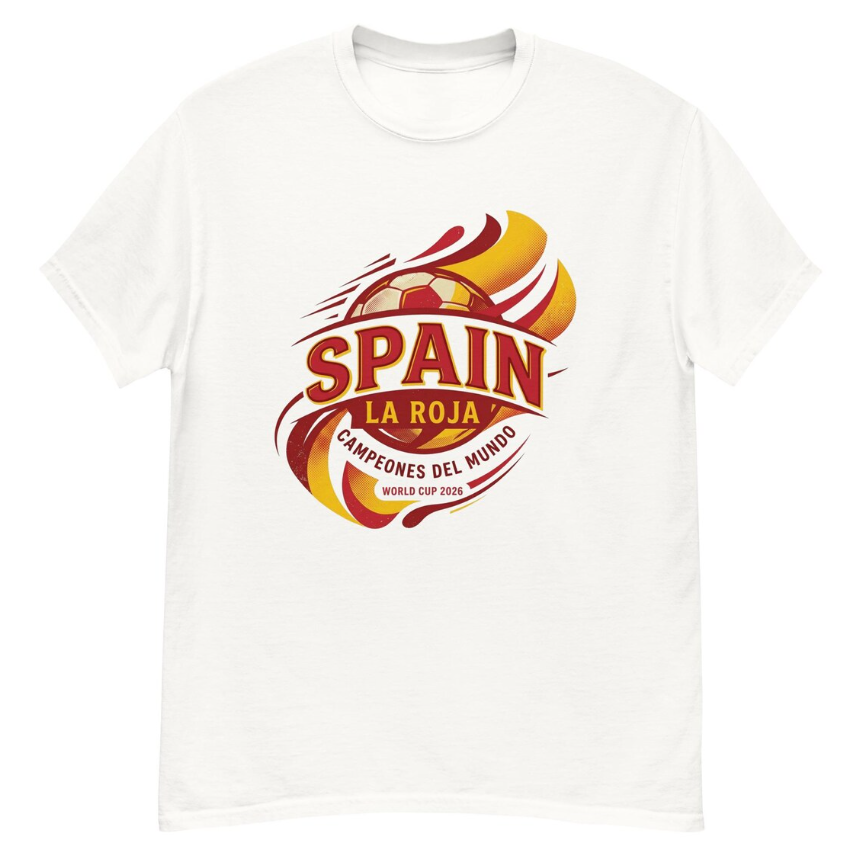 Spain La Roja Soccer World Cup T-Shirt – 2026 Fan Tee