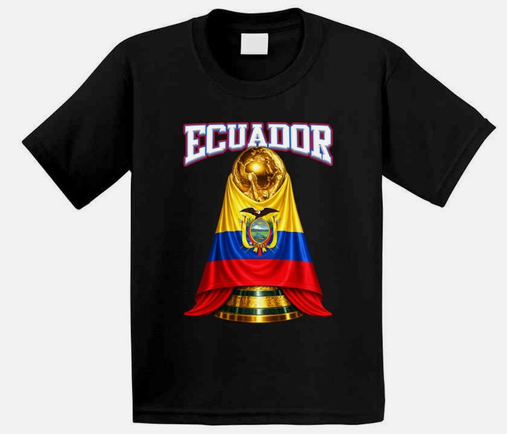 Ecuador World Cup Soccer Fan T Shirt