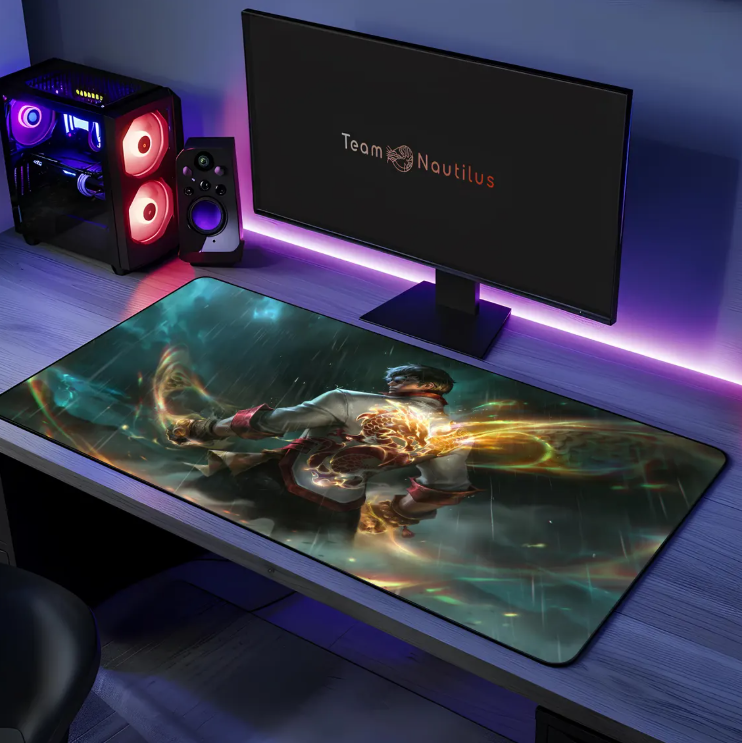 Lee Sin Skin Collection Desk Mat League of Legends