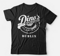Thin Lizzy Tshirt Dino's Bar And Grill & Kids Rock Lynott Fathers Day Gift
