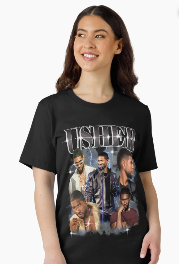 Usher Concert Retro Essential T-Shirt