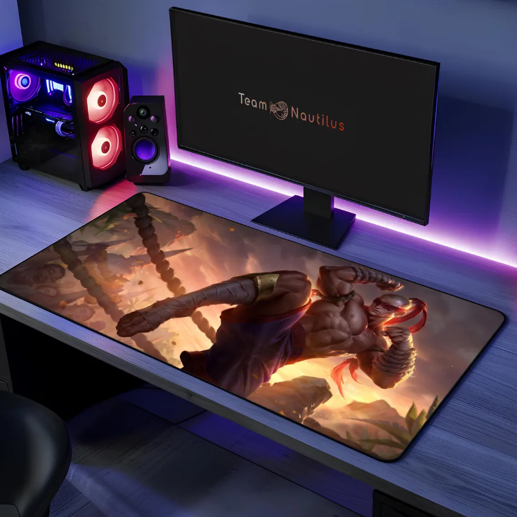 Lee Sin Skin Collection Desk Mat League of Legends - 1