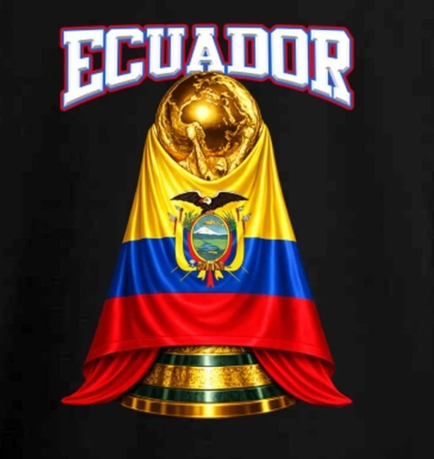 Ecuador World Cup Soccer Fan T Shirt