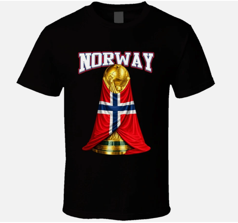 Norway World Cup Soccer Fan T Shirt