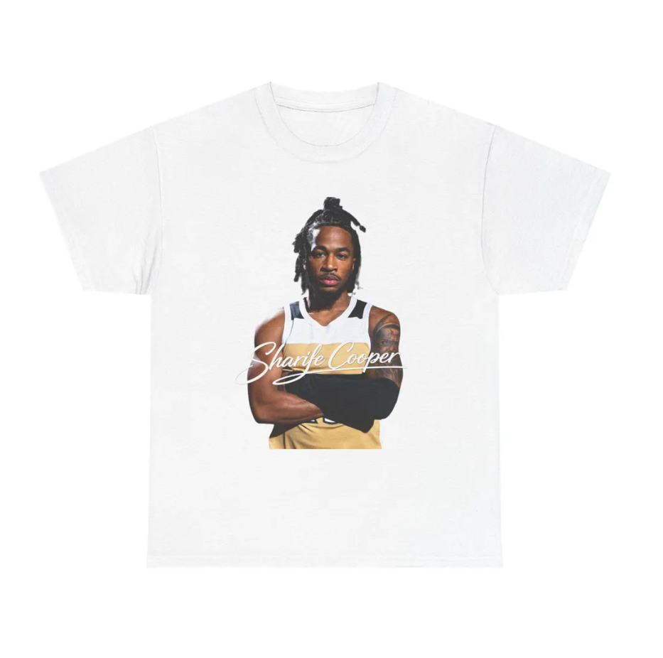 Sharife Cooper Washington T-Shirt Graphic Player Tee