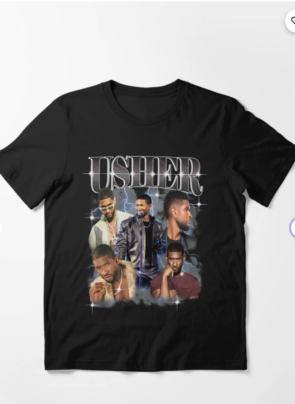 Usher Concert Retro Essential T-Shirt