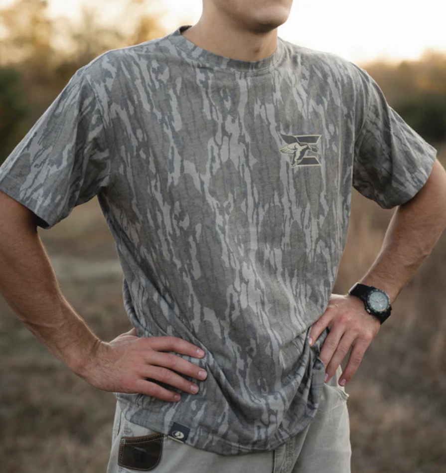 ECW 2.0 Duck Boat Bottomland Camo T-Shirt
