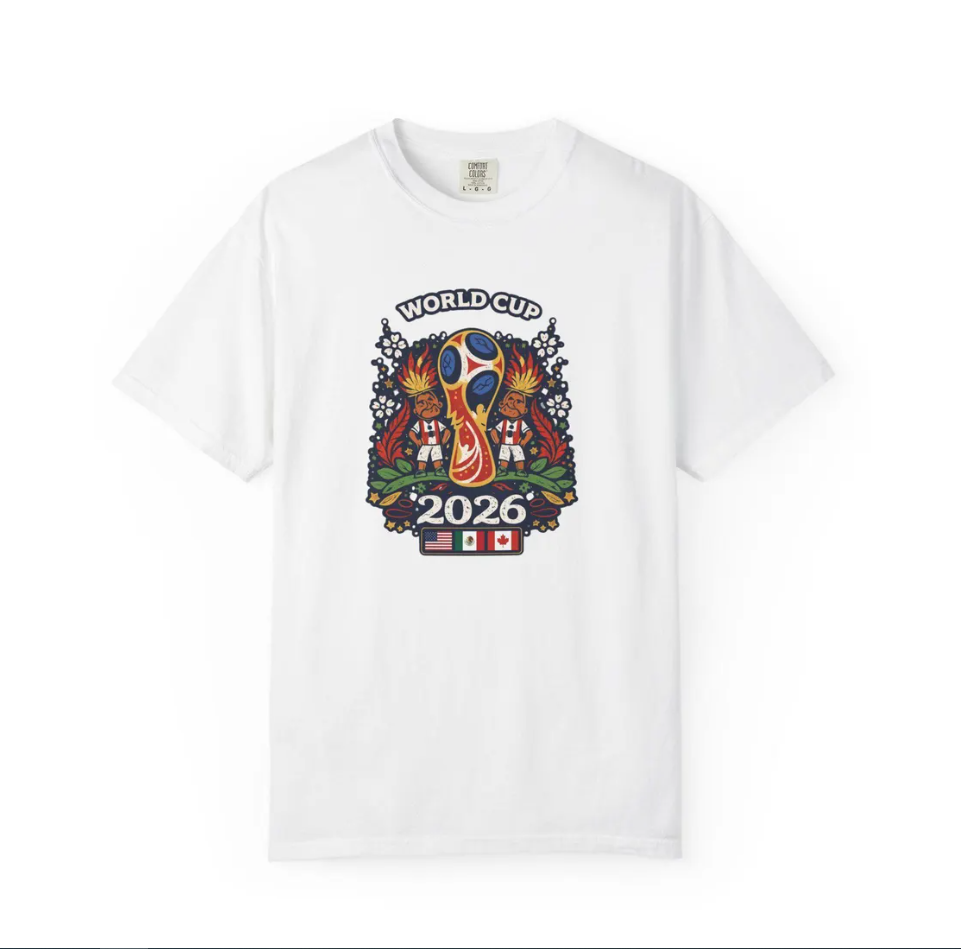 2026 World Cup Mascot Soccer Ball T-Shirt | Retro Football Fan Apparel