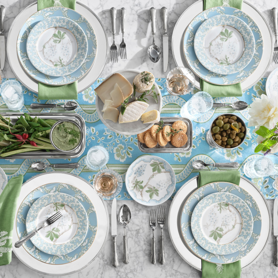 Sanderson x Williams Sonoma Country Woodland Appetizer Plates - Set of 4