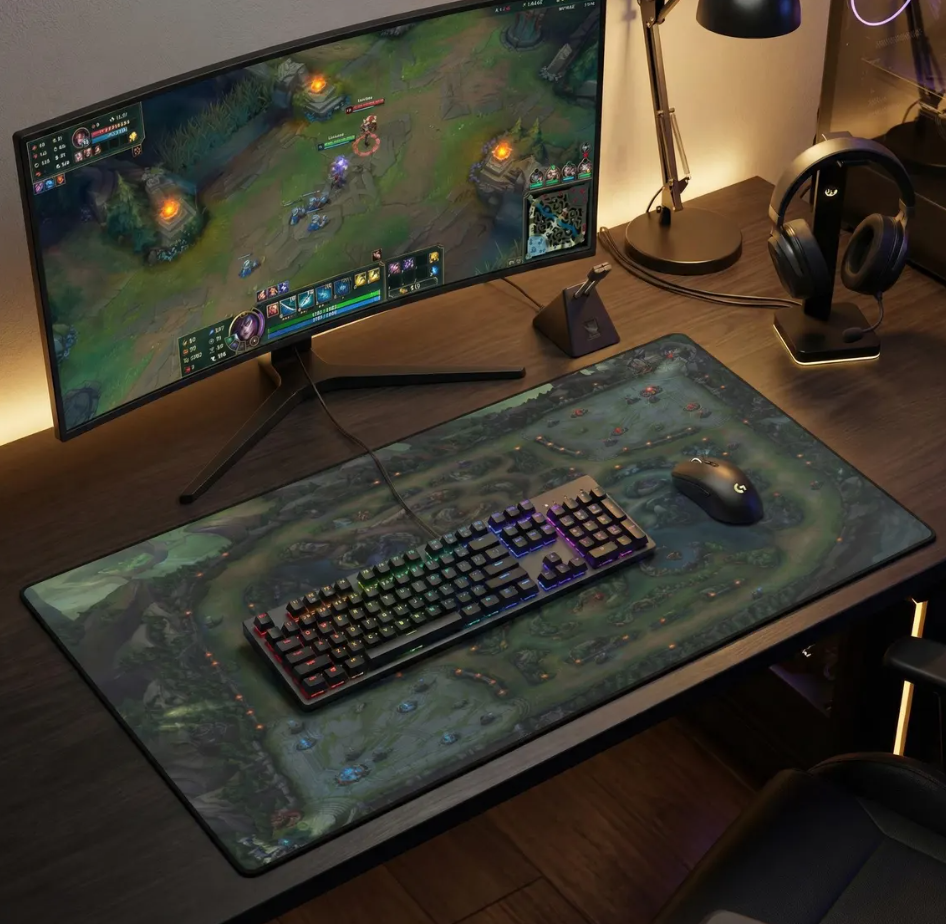Summoners Rift Map League of Legends Desk Mat