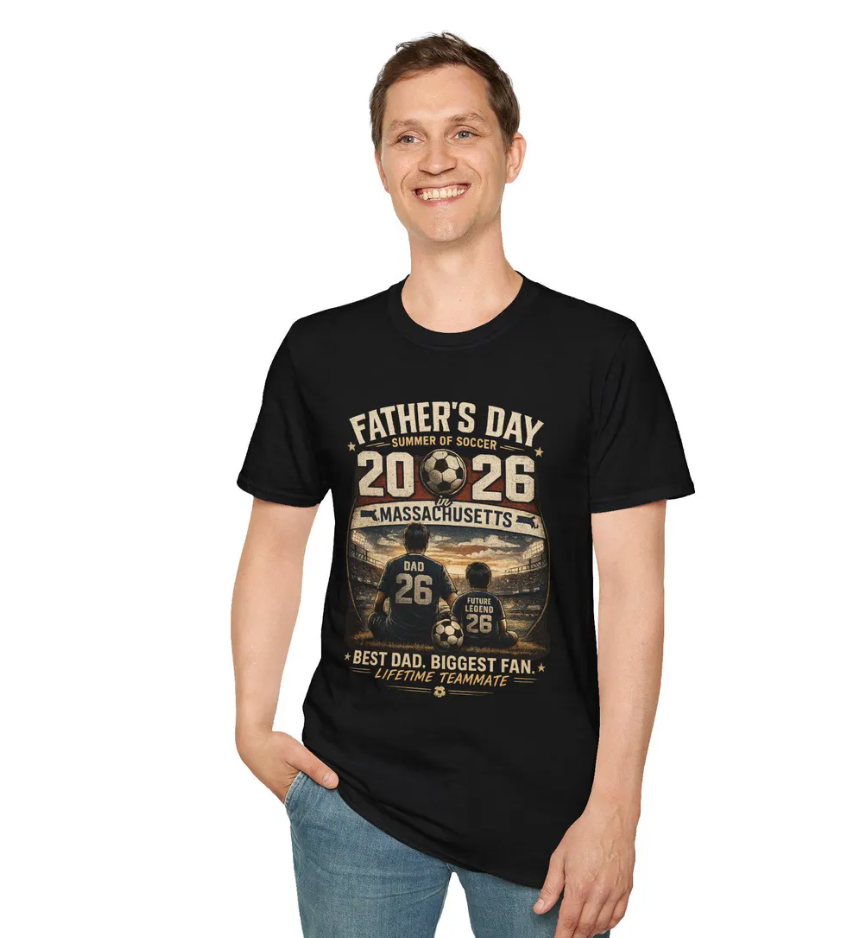 Father’s Day World Cup 2026 Soccer Dad T-Shirt – FIFA Football Gift Idea for Dad