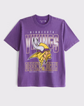 Minnesota Vikings Vintage Inspired Graphic Tee - Vintage NFL Fan Shirt