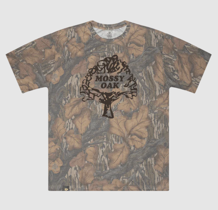 Vintage Tree Washed Out Logo Tee - FALL FOLIAGE